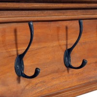 vidaXL Wall Mounted Coat Rack 39.4