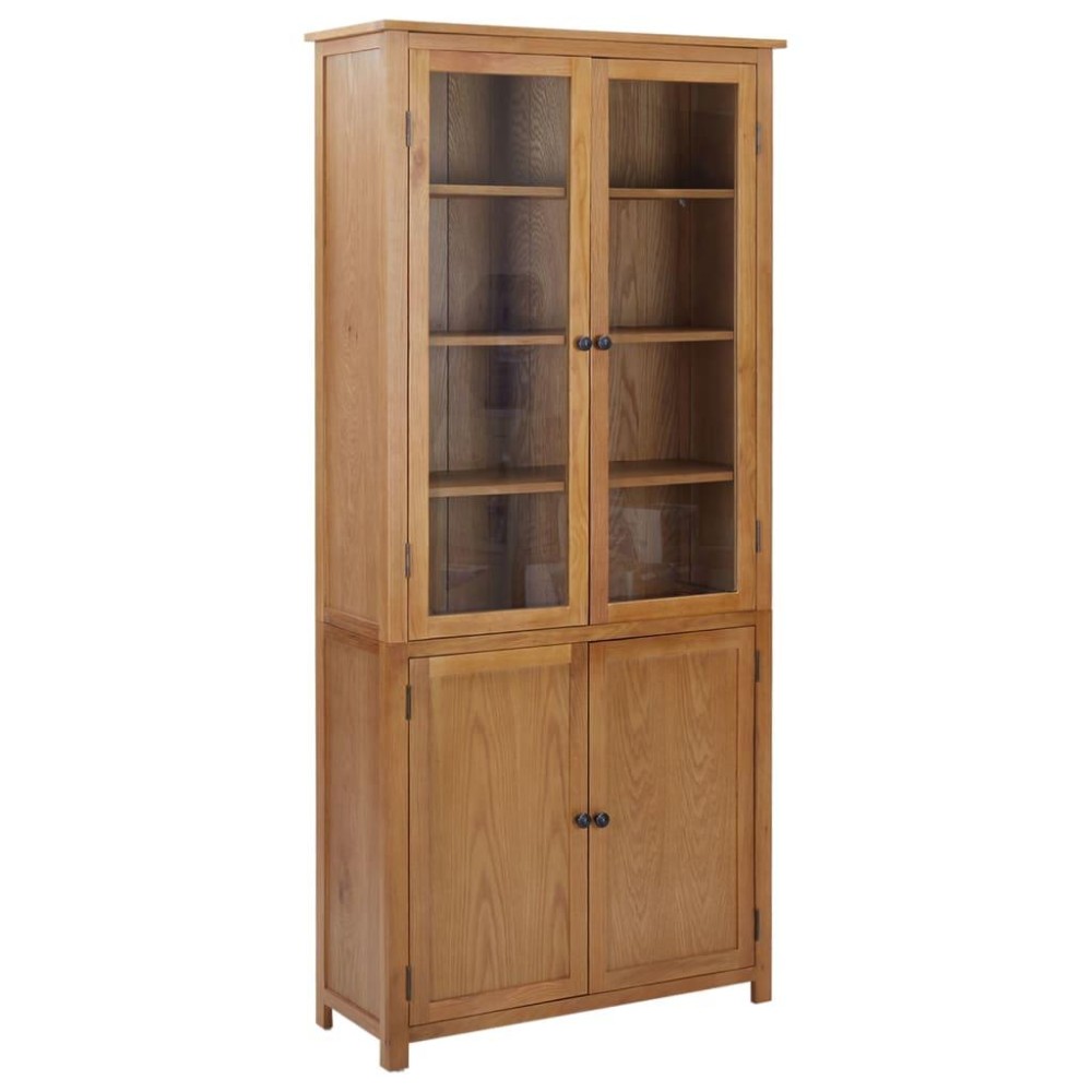 vidaXL Bookcase with 4 Doors 35.4