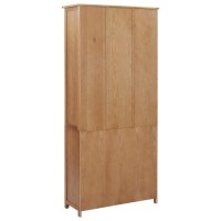 vidaXL Bookcase with 4 Doors 35.4