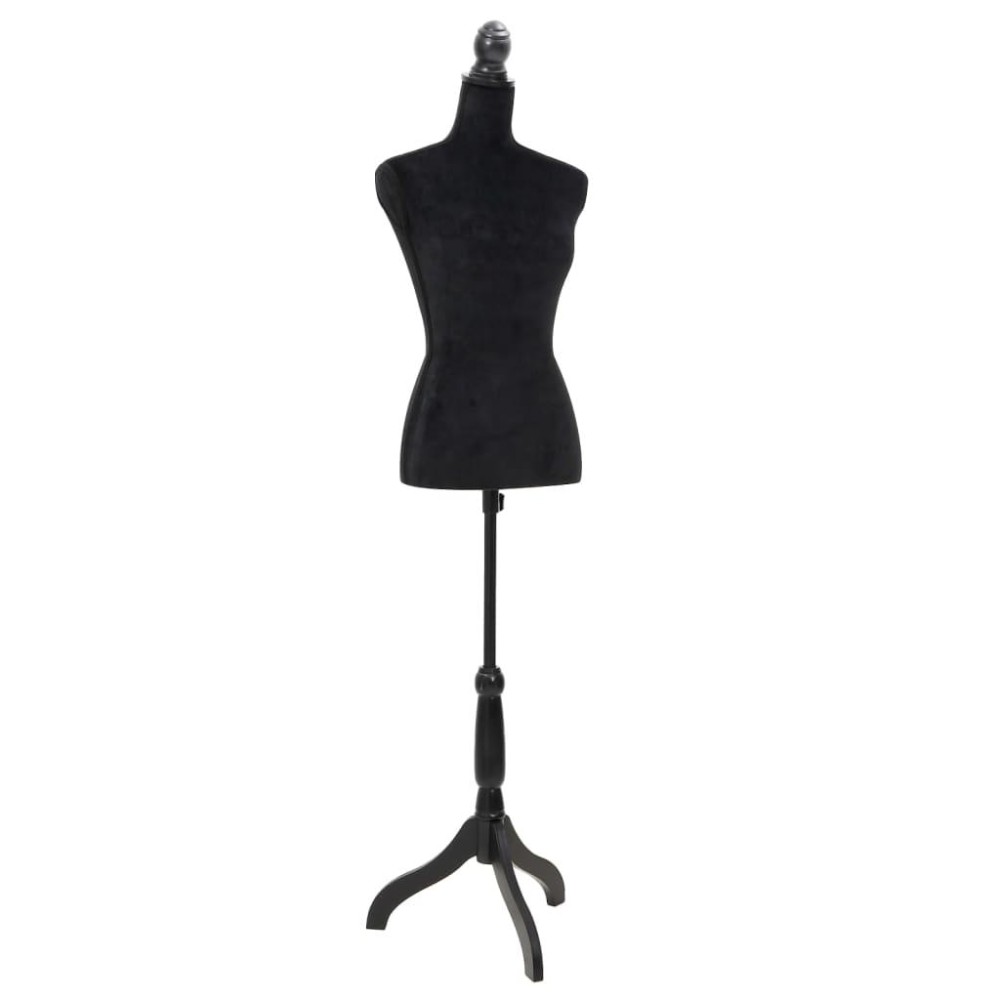 Ladies Bust Display Black Female Mannequin Female Dress Form