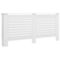 Vidaxl Radiator Covers 2 Pcs White 67.7X7.5X32.1 Mdf