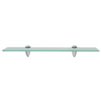 vidaXL Floating Shelves 2 pcs Glass 19.6