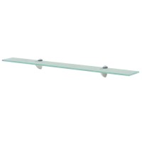 vidaXL Floating Shelves 2 pcs Glass 31.5