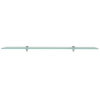 vidaXL Floating Shelves 2 pcs Glass 39.4