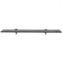 vidaXL Floating Shelves 2 pcs Glass 23.6