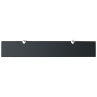 vidaXL Floating Shelves 2 pcs Glass 23.6