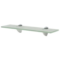 vidaXL Floating Shelves 2 pcs Glass 15.7