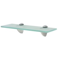 vidaXL Floating Shelves 2 pcs Glass 11.8