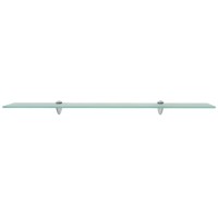 vidaXL Floating Shelves 2 pcs Glass 35.4