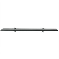 vidaXL Floating Shelves 2 pcs Glass 27.6