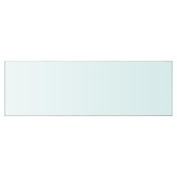 Vidaxl Shelves 2 Pcs Panel Glass Clear 35.4X11.8
