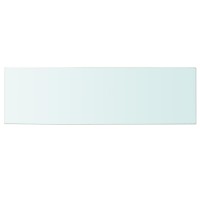 Vidaxl Shelves 2 Pcs Panel Glass Clear 39.4X11.8