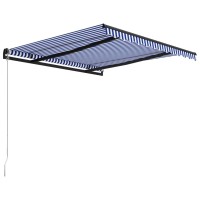 vidaXL Manual Retractable Awning 118.1