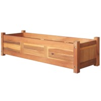 vidaXL Garden Raised Beds 2 pcs Acacia Wood 39.4