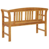 vidaXL Patio Bench with Cushion 47.2