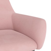 vidaXL Dining Chairs 4 pcs Pink Velvet