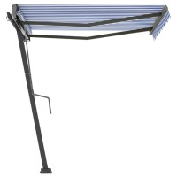 vidaXL Freestanding Manual Retractable Awning 118.1