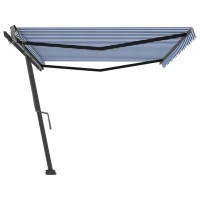 vidaXL Freestanding Manual Retractable Awning 196.9