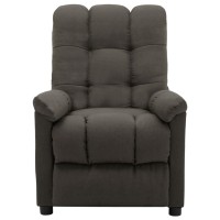 Vidaxl Recliner Taupe Fabric