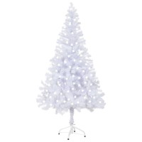 vidaXL Artificial Pre-lit Christmas Tree with Stand 47.2