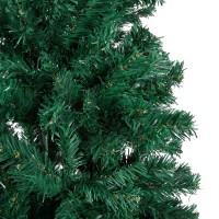 vidaXL Artificial Pre-lit Christmas Tree with Thick Branches Green 59.1