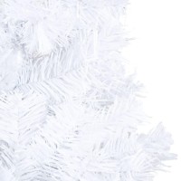 vidaXL Artificial Pre-lit Christmas Tree with Thick Branches White 82.7