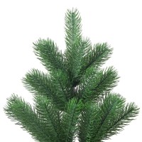 vidaXL Nordmann Fir Artificial Pre-lit Christmas Tree Green 82.7