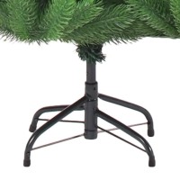 vidaXL Nordmann Fir Artificial Pre-lit Christmas Tree Green 82.7