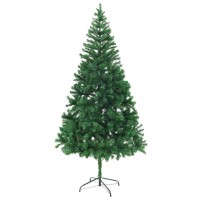 vidaXL Artificial Pre-lit Christmas Tree with Ball Set 82.7