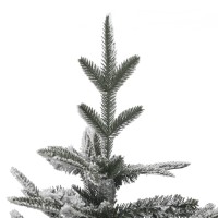 vidaXL Artificial Pre-lit Christmas Tree with Flocked Snow 82.7