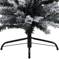 vidaXL Slim Artificial Pre-lit Christmas Tree with Ball Set Green 70.9