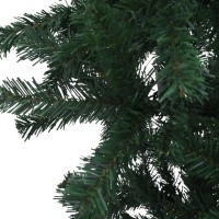vidaXL Upside-down Artificial Pre-lit Christmas Tree with Ball Set 59.1