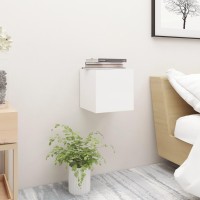 vidaXL Bedside Cabinet White 12