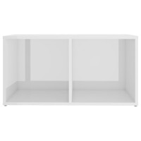 vidaXL TV Stands 2 pcs High Gloss White 28.3