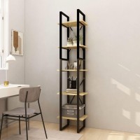 vidaXL 5-Tier Book Cabinet 15.7