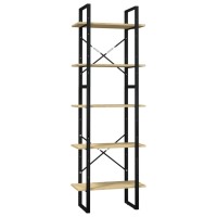 vidaXL 5-Tier Book Cabinet 23.6