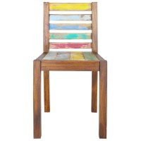 vidaXL Dining Chairs 6 pcs Solid Reclaimed Wood