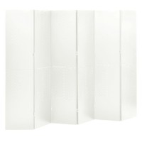 Vidaxl 6-Panel Room Dividers 2 Pcs White 94.5X70.9 Steel
