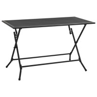 vidaXL Folding Mesh Table 47.2