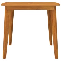 Vidaxl Patio Table 33.5X33.5X29.5 Solid Wood Acacia