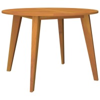 Vidaxl Patio Table 43.3X29.5 Solid Wood Acacia