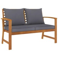 vidaXL Patio Bench 47.2