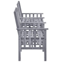vidaXL Patio Chairs with Tea Table 62.6