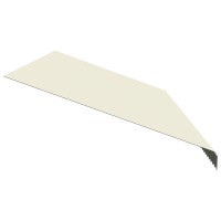 vidaXL Awning Top Sunshade Canvas Cream 236.2