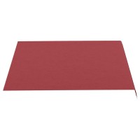 vidaXL Replacement Fabric for Awning Burgundy Red 9.8'x8.2'