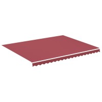 vidaXL Replacement Fabric for Awning Burgundy Red 14.8'x11.5'