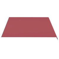 vidaXL Replacement Fabric for Awning Burgundy Red 14.8'x11.5'