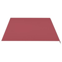 vidaXL Replacement Fabric for Awning Burgundy Red 16.4'x11.5'