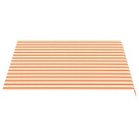 vidaXL Replacement Fabric for Awning Yellow and Orange 9.8'x8.2'