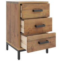 vidaXL Bedside Cabinets 2 pcs 15.7